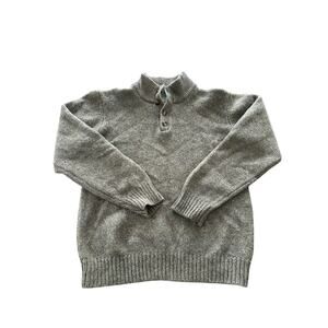 L.L. Bean Lambswool Pullover Sweater Mens Tagged Large Fits Like Medium Brown